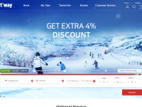 Screenshot of twayair.com