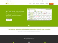 Desktop screenshot for thecustomerfactor.com