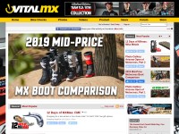 Desktop screenshot for vitalmx.com
