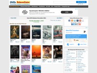 Desktop screenshot for dvdsreleasedates.com