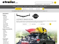 Desktop screenshot for etrailer.com