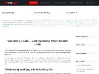 Desktop screenshot for 79win.net