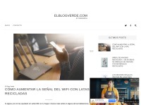 Desktop screenshot for elblogverde.com