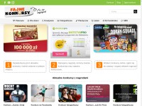 Desktop screenshot for fajnekonkursy.pl