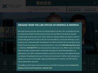 Desktop screenshot for williamkropach.com