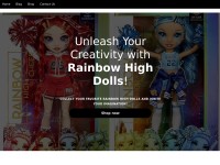 Desktop screenshot for rainbowhighdolls.store