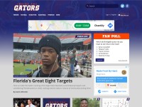 Desktop screenshot for insidethegators.com