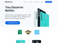Desktop screenshot for deserve.com