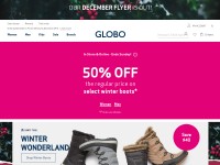 Desktop screenshot for globoshoes.com