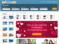 Desktop screenshot for quehoteles.com