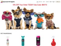 Desktop screenshot for supersonicpetsupplies.com