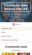 How chainsaw-man.online looks like on a mobile device such as an iPhone.