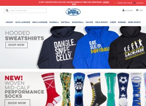 How chalktalksports.com looks like on a tablet such as an iPad.