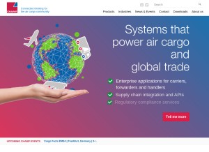 How champ.aero looks like on a tablet such as an iPad.