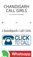 How chandigarh.callgirldehradun.in looks like on a mobile device such as an iPhone.