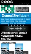 How channelpronetwork.com looks like on a mobile device such as an iPhone.