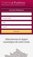 How charme-traditions.com looks like on a mobile device such as an iPhone.