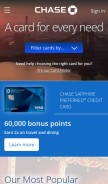How chasecreditcards.com looks like on a mobile device such as an iPhone.