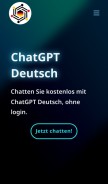 How chatdeutsch.org looks like on a mobile device such as an iPhone.