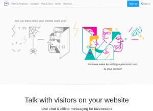 How chatra.io looks like on a tablet such as an iPad.