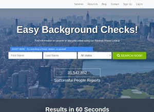 How checkthem.com looks like on a tablet such as an iPad.