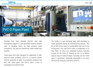 How chemfabpvco.com looks like on a tablet such as an iPad.