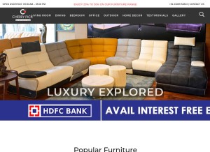 How cherrypickindia.in looks like on a tablet such as an iPad.