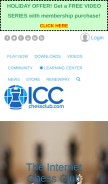 How chessclub.com looks like on a mobile device such as an iPhone.