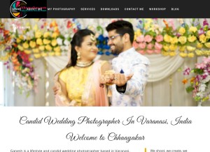 How chhaayakar.com looks like on a tablet such as an iPad.