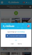 How chilindo.com looks like on a mobile device such as an iPhone.