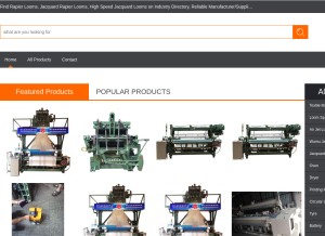 How chinarapierlooms.com looks like on a tablet such as an iPad.