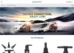 How chinashinyfly.com looks like on a tablet such as an iPad.