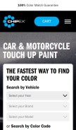 How chipex.com looks like on a mobile device such as an iPhone.