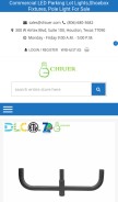 How chiuer.com looks like on a mobile device such as an iPhone.