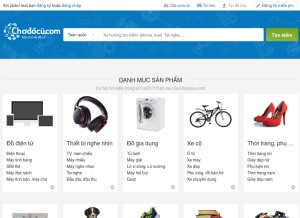 How chodocu.com looks like on a tablet such as an iPad.
