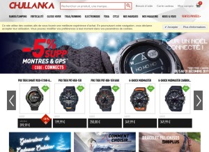 How chullanka.com looks like on a tablet such as an iPad.