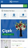 How ciceksepeti.com looks like on a mobile device such as an iPhone.