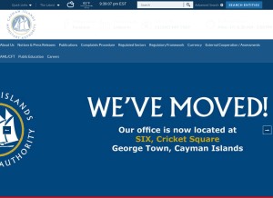 How cima.ky looks like on a tablet such as an iPad.