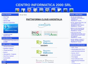 How cinet.it looks like on a tablet such as an iPad.