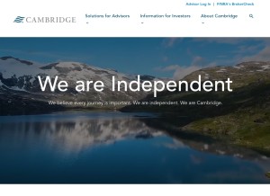 How cir2.com looks like on a tablet such as an iPad.
