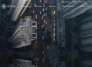 How cj.com looks like on a tablet such as an iPad.