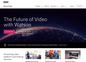 How clearleap.com looks like on a tablet such as an iPad.