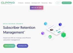 How cleeng.com looks like on a tablet such as an iPad.