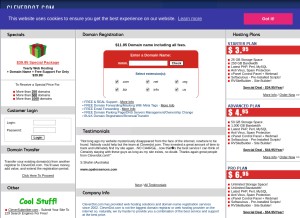 How cleverdot.com looks like on a tablet such as an iPad.