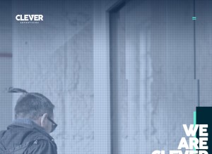 How clevernt.com looks like on a tablet such as an iPad.