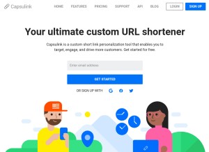 How cli.re looks like on a tablet such as an iPad.