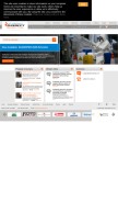 How clicksafety.com looks like on a mobile device such as an iPhone.