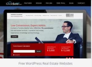 How clicksold.com looks like on a tablet such as an iPad.