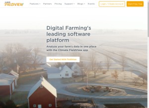 How climate.com looks like on a tablet such as an iPad.