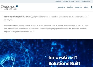 How cloudworks.com looks like on a tablet such as an iPad.